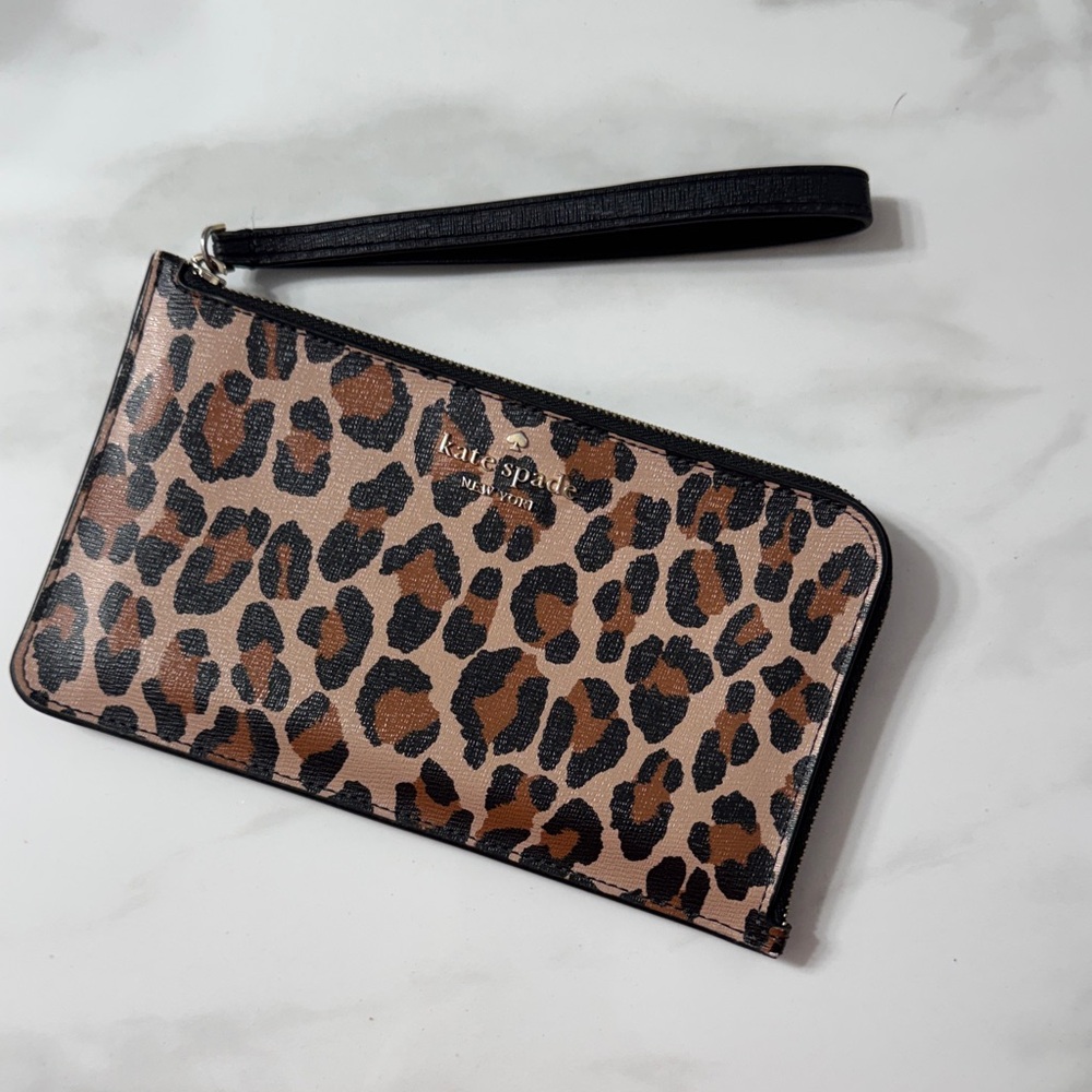 Kate Spade Animal Print Wristlet